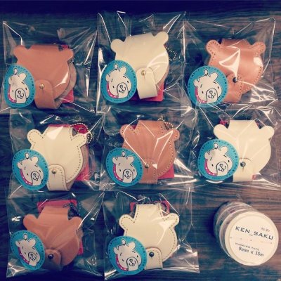 画像6: マスキングテープキャリングケース/トラベリングベア（通称くまケース）ステッチ無し